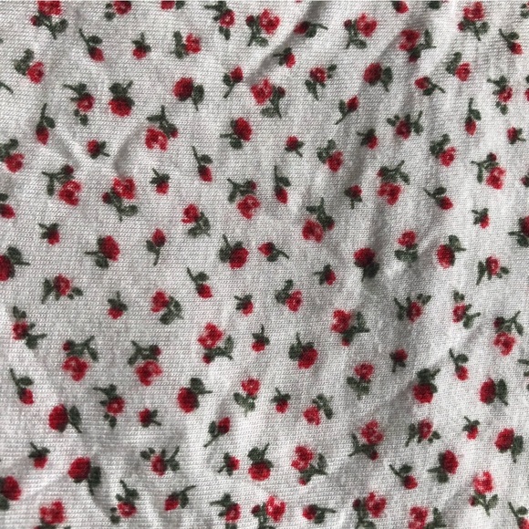 Garage cropped floral print tank top - Picture 5 of 6